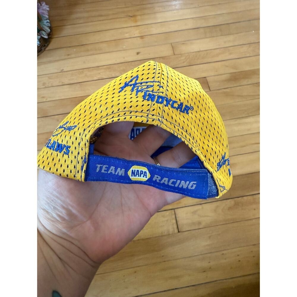 NAPA RACING Team Truckers Adjustable Hat Yellow Blue Embroidered - Picture 4 of 6